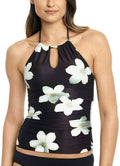 Lauren Ralph Lauren Villa Floral Halter Tankini Top, Size 16 by Vanessa Jane