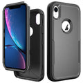 Shockproof Heavy Duty Hard Cover Case for iPhone X XR XS Max Clear by Merch Section