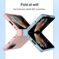 Shockproof Case with Tempered Glass for Samsung Galaxy Z Fold 6 Multicolor by Merch Section