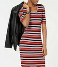 Bar III Metallic Striped Sweater Dress, Size Small by Vanessa Jane