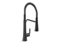 Miseno Mk281a Professional Series Pre-Rinse Kitchen Faucet, Flat Black by Vanessa Jane