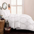 LUSH DÉCOR Avon 3-Piece King Comforter Set by Vanessa Jane