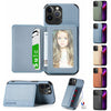 RFID Blocking Card Pocket Wallet Stand Case for iPhone 17 16 15 14 13 12 X