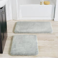 Villa Luxe 2-Pc. Faux-Fur Memory Foam Bath Rug Set by Vanessa Jane