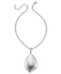 Charter Club Silver-Sculptural Disc Pendant Necklace by Vanessa Jane