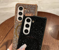 Bling Glitter Magnetic Shockproof Hard Rugged Case for Samsung Galaxy Z Fold 7/6/5/4/3 by Merch Section