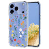 Cute Flower Print TPU Shockproof Case for iPhone 17 Pro Max 16 15 14 13 12 11