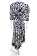 Lost Ink Plus Lace-Trim Animal-Print Dress by Vanessa Jane