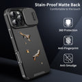Shockproof Case With Slide Camera Cover for iPhone 17 Pro Max 16 15 14 13 12 11 by Merch Section