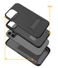Dual Layer Hybrid Case with Belt Clip Holster Combo for iPhone 13 Pro Max by Merch Section