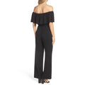 BB Dakota Women's Niko Off The Shoulder Jumpsuit, Black, X-Small by Vanessa Jane