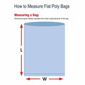 Aviditi PB351 Poly Flat Bag, 10x2, 2 mil Thick, Clear ,Case of 1000 by Vanessa Jane