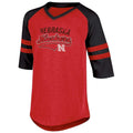 Champion NCAA Nebraska Cornhuskers Youth Girls Half Sleeve Tunic, Red, Medium by Vanessa Jane