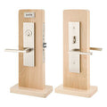 Emtek Singlepoint Entry Set with Mormont Mortise and Poseidon Lever by Vanessa Jane