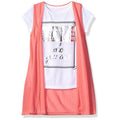 Dream Star Little Girls Short Top W/Duster Vest-Full 2 Pc Set, Size 5 by Vanessa Jane
