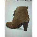 Adrienne Vittadini: Women’s Brown Suede Bootie, Size 11 by Vanessa Jane
