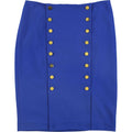 Calvin Klein Womens Petites Sailor Pencil Wear Skirt by Vanessa Jane