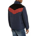 American Rag Mens Brady Colorblocked Puffer Jacket by Vanessa Jane