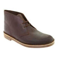 CLARKS Mens Vargo Apron Dark Brown Leather by Vanessa Jane