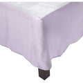 Elegant Comfort 1500 Thread Mattress Dust Ruffle/Skirt Pleated, King, Lilac by Vanessa Jane