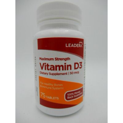 Leader# vitamin d3 50mcg by Pasteur Pharmacy