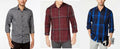 Alfani Mens Regular Fit Lewis Plaid Shirt by Vanessa Jane