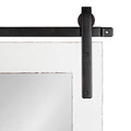 Kate and Laurel Cates Classic Rectangle Framed White Wall Mirror, 24x18 by Vanessa Jane