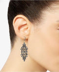 I.n.c. Day & Night Gold-Tone 2-Pc. Set Multi-Stone Cluster Drop Earrings by Vanessa Jane