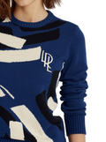 Lauren Ralph Lauren Embroidered Logo Sweater, Size Medium by Vanessa Jane