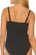 Bleu Rod Beattie All About U Shirred Tankini Top by Vanessa Jane