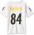 NFL Pittsburgh Steelers Antonio Brown Boys V-Neck Performance Jersey Tee, M 5-6 by Vanessa Jane