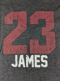 NBA Cleveland Cavaliers -23 James Womens V-Neck Tee Shirt, Size Medium by Vanessa Jane