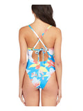 Roxy Juniors She Just Shines Floral One-Piece Swimsuit by Vanessa Jane
