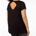 Ideology Women's Cutout-Back T-Shirt by Vanessa Jane