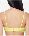 Jessica Simpson Womens Yellow Sweet Tooth Solids Bandana Bikini Top, Size Medium by Vanessa Jane