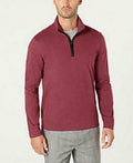 Tasso Elba Mens Piped 1/4 Zip Pullover Sweater by Vanessa Jane