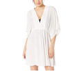 Ralph Lauren Crinkle Rayon Cover Up Tunic Dress by Vanessa Jane