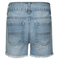 Epic Threads Big Girls Heart Wallet Belt Denim Short, Size 12 by Vanessa Jane