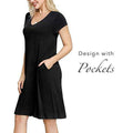 Ink+Ivy Womens Swing Dress With Pockets by Vanessa Jane