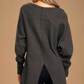 Free People We The Free Amelia Split-Back Thermal Top by Vanessa Jane