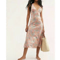 Free People Intimately Nowhere To Be Slip Midi Dress Women’s, Size Medium by Vanessa Jane