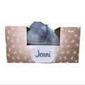 Jenni Critter Cat Ears Faux-Fur Scuff Womens Slide Slippers – Grey- Small(5–6) by Vanessa Jane
