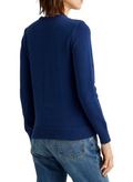 Lauren Ralph Lauren Embroidered Logo Sweater, Size Medium by Vanessa Jane