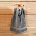 Home Design Set of 2 Cotton 16x 28 Hand Towels by Vanessa Jane