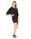 Michael Michael Kors Side-Tie Swim Cover-Up Womens Swimsuit Black Size M by Vanessa Jane