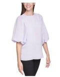 Calvin Klein Balloon-Sleeve Top by Vanessa Jane