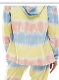 Roudelain Loungewear Zip Front Hoodied Size M by Vanessa Jane