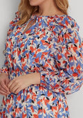 Lauren Ralph Lauren Floral Crinkled Georgette Dress by Vanessa Jane