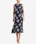 American Living Floral-Print A-Line Dress, Size 18 by Vanessa Jane