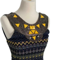 Francescas Collections Aztec Print Dress, Size Small by Vanessa Jane